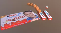 Kinder Chocolate 3D model
