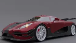 koenigsegg one 3D model