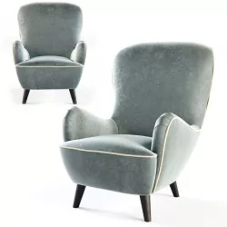 La Fibule - Hepburn armchair  3D model