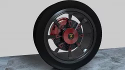 Lamborghini Urus Tire 3D model