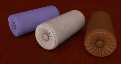 Leather Pillows 3D model