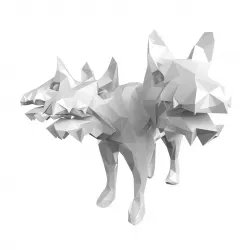 Lowpoly Cerberus Low-poly  3D model