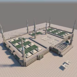 Masjid Nabawi 3D model