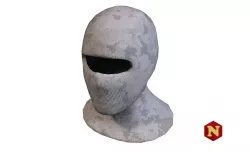Mask Balaclava Winter Low-poly  3D model