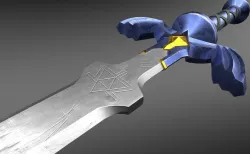 Master Sword Low-poly  3D model