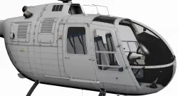 MBB BO-105 3D model