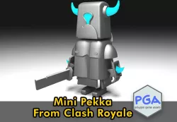 Mini Pekka Low-poly  3D model