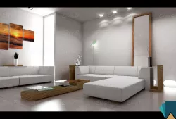 Modern Living Room 3D model