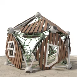 modern playground Berliner Boo 3D model