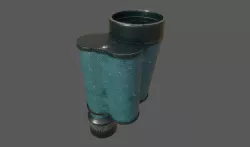 Monocular MP3 8x30 Low-poly  3D model