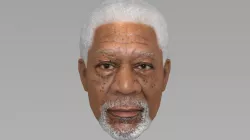 Morgan Freeman 3D model