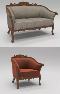 Morrano Sofa 3D model