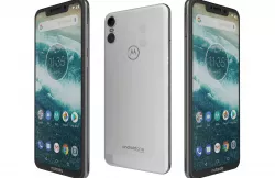 Motorola One White 3D model