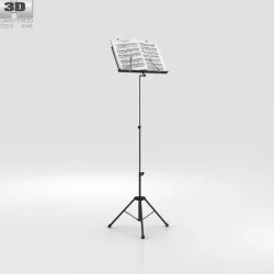 Music Stand 3D model