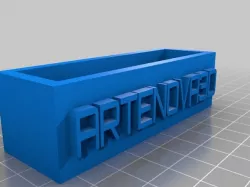 My Customized Basic Business Card Holder
