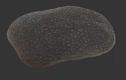 Natural stones Low-poly  3D model