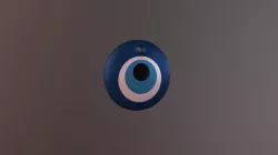 Nazar eye Low-poly  3D model