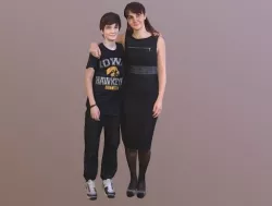 No122 - Mother and Son 3D model