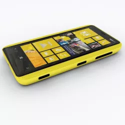 Nokia Lumia 620 Yellow 3D model