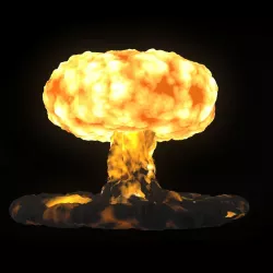NUCLEAR EXPLOSION 3D model