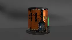  nuclear reactor silo 3D model