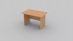 Office Table Low-poly  3D model