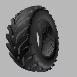 offroad tractor tire or Tyre  3D model