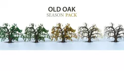 Old oak season pack 3D model