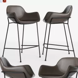 Oslo Bar stool Deephouse 3D model