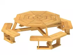 Picnic Table 3D model