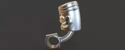 Piston 3D model