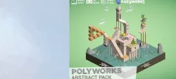 PolyWorks Abstract Pack Low-poly  3D model