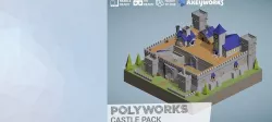 PolyWorks Castle Pack Low-poly  3D model