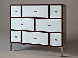 Porada Rucellai Basso Chest Of Drawers 3D model