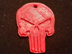 Punisher Keychain Ornament