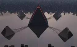 Pyramid alien 3D model