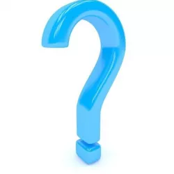 Question mark 3D model Low-poly  3D model