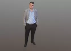 Rd470 - Male Standing 3D model