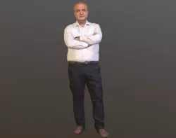 Rd481 - Male Standing 3D model