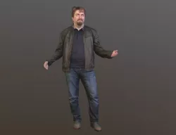 Rd487 - Male Standing 3D model