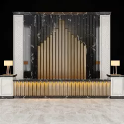 Reception 3D model