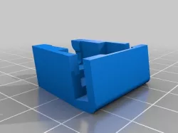 RigidBot Heated Bed Cable Clip