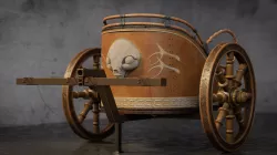 Roman Chariot 3D model