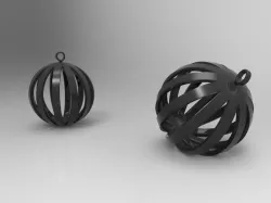 Round Pendant / Keychain