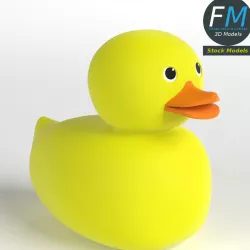 Rubber duck 3D model