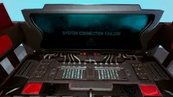Sci Fi Computer Station Low-poly  3D model