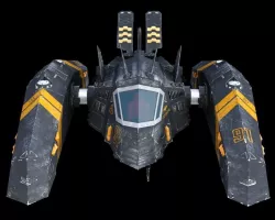 sci-fi spaceship  3D model