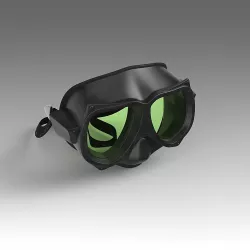 Scuba mask 3D model