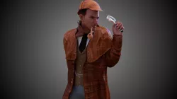 Sherlock Holmes 3D model