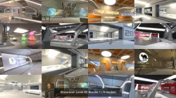 Showroom Level Kit Bundle 1 3D Model Collection